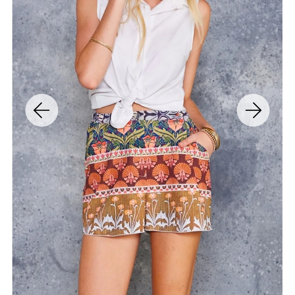 BLACKMILK WELL UPHOLSTERED SUMMER SHORTS - XL